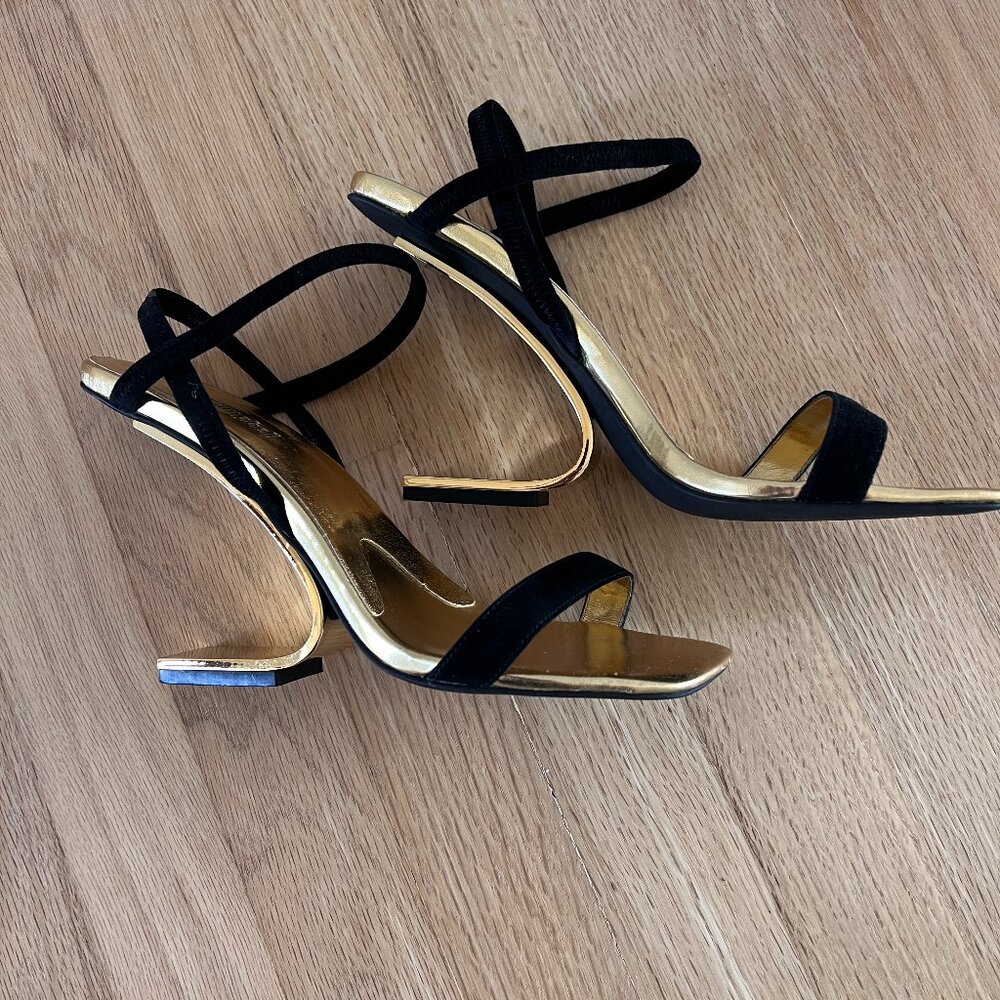 Gorgeous Jeffrey Campbell Geometric Sandal 9.0 M (worn once!)